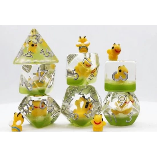 Happy Bees Rpg Dice Set Happy Bees Rpg Dice Set