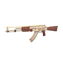 Robotime 3D Houten Puzzel Ak-47 Assault Rifle Lq901 71756215Cm Robotime 3D Houten Puzzel Ak-47 Assault Rifle Lq901 71756215Cm