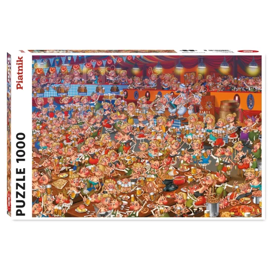 Puzzel Bierfest Comic 1000St. Piatnik