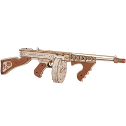 Robotime 3D Houten Puzzel Submachine Gun Lqb01 70X14X18Cm Robotime 3D Houten Puzzel Submachine Gun Lqb01 70X14X18Cm
