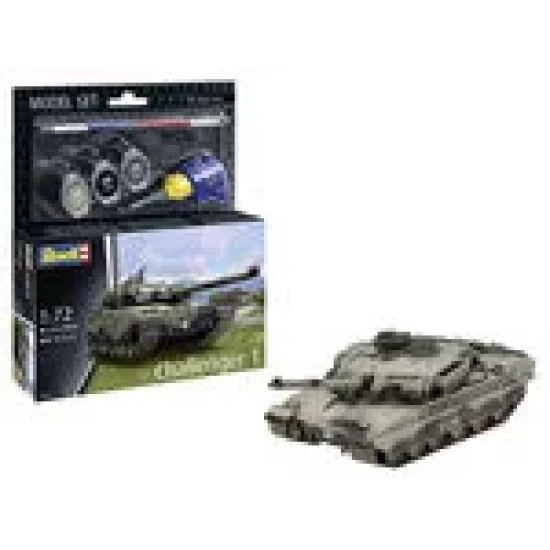 Model Set  Challenger 1 Revell Modelbouwpakket Met Basisaccessoires