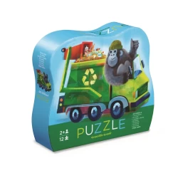 12-Pc Mini Puzzle/Go Gorilla 12-Pc Mini Puzzle/Go Gorilla