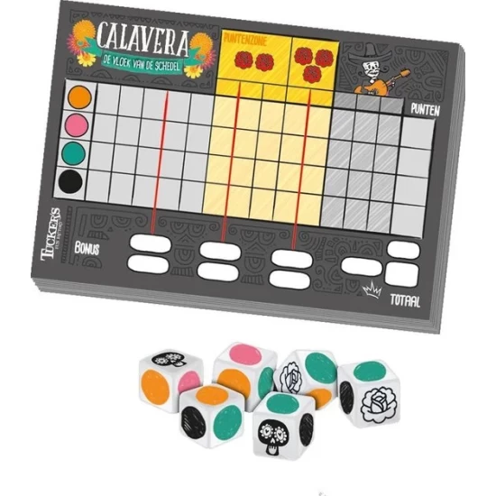 Calavera Scoreblok Calavera Scoreblok
