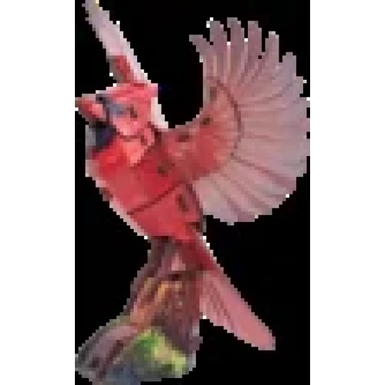 Makebug 3D Modelbouw American Cardinal Mb-D-0055 9X20X28 Cm