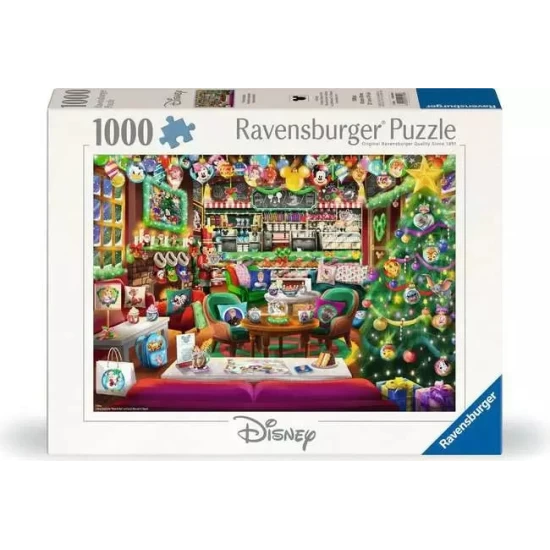 Puzzle: Disney Christmas Cafe (1000 Teile)