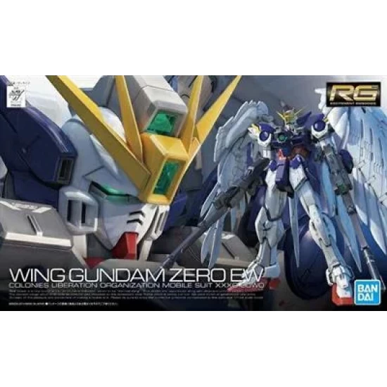 Gundam: Real Grade - Xxxg-00W0 Wing Gundam Zero Ew 1:144 Scale Model Kit