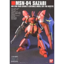 Gundam: High Grade - Sazabi 1:144 Scale Model Kit Gundam: High Grade - Sazabi 1:144 Scale Model Kit