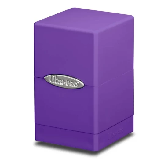 Deckbox Satin Tower Purple Deckbox Satin Tower Purple