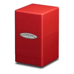Deckbox Satin Tower Red Deckbox Satin Tower Red