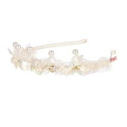 Diadeem Juno Parels Off White (1 Stuk) Diadeem Juno Parels Off White (1 Stuk)