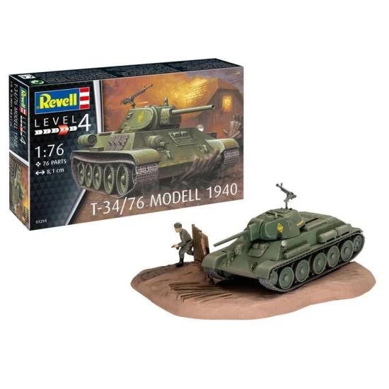 T-34/76 Modell 1940 Revell Modelbouwpakket