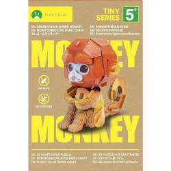 Makebug 3D Modelbouw Golden Monkey Mb-D-0043 13X6X9 Cm Makebug 3D Modelbouw Golden Monkey Mb-D-0043 13X6X9 Cm
