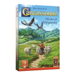 Carcassonne: Herders & Wijngaarden Uitbreiding 9 - Bordspel