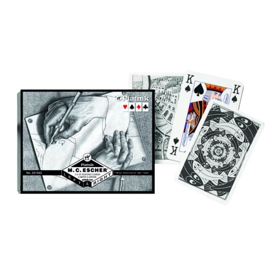 Escher Up & Down Speelkaarten – Double Deck