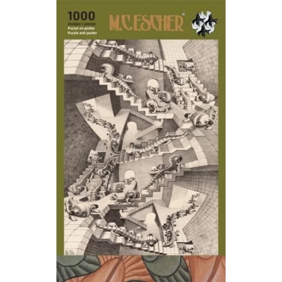 The House Of Stairs – M.c. Escher (1000)