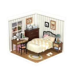 Robotime Diy Huisje Super Creator Sweet Dream Bedroom Dw009 163163152Cm