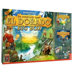 De Zoektocht Naar El Dorado: Big Box - Bordspel De Zoektocht Naar El Dorado: Big Box - Bordspel