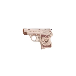 Robotime 3D Houten Puzzel Mini Gun Lq502 145X4X108Cm Robotime 3D Houten Puzzel Mini Gun Lq502 145X4X108Cm