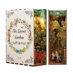 Tonecheer Diy Book Nook The Secret Garden Bookend Tq122 182X8X245Cm Tonecheer Diy Book Nook The Secret Garden Bookend Tq122 182X8X245Cm