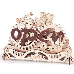 Robotime 3D Diy Houten Bouwpakket Open Closed Sign Lk506 2315155Cm Robotime 3D Diy Houten Bouwpakket Open Closed Sign Lk506 2315155Cm