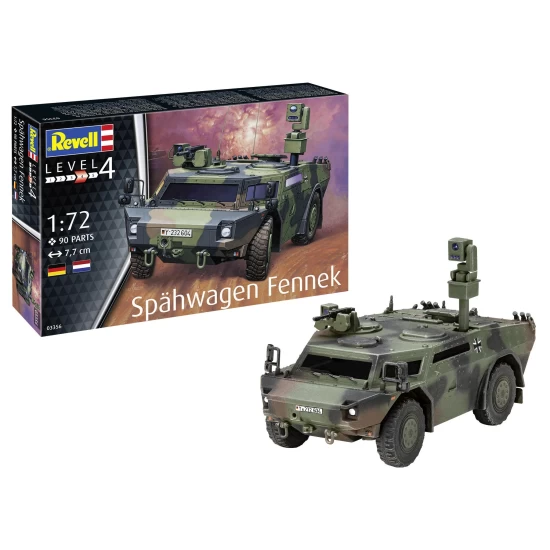 Spähwagen Fennek Revell Modelbouwpakket Spähwagen Fennek Revell Modelbouwpakket