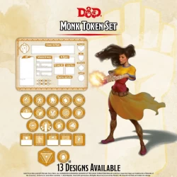 D&D Class Tokens - Monk Sale Op = Op
