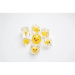 Dice Embraced Rubber Duck Rpg Dice Set 7Stukjes
