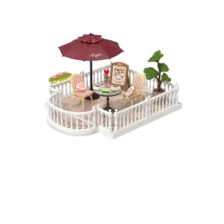 Robotime Super Creator Chic Caf Terrace Dwp09 18 X 123 X 163Cm