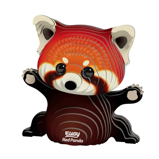 Eugy 3D - Rode Panda Eugy 3D - Rode Panda