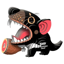 Eugy 3D - Tazmanian Devil Eugy 3D - Tazmanian Devil