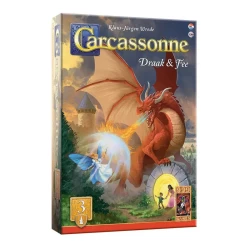 Carcassonne: Draak & Fee Uitbreiding 3 - Bordspel