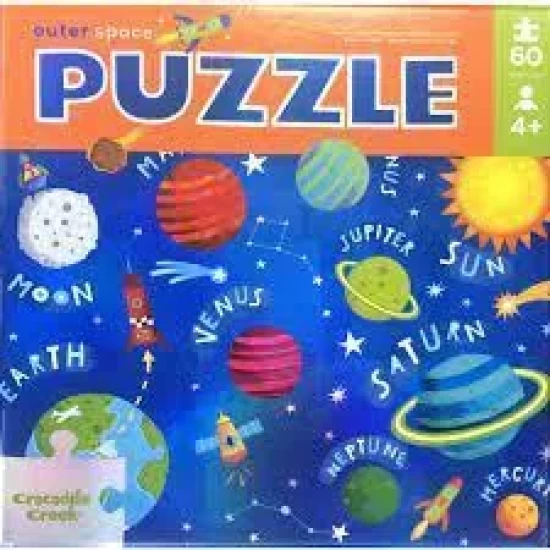 60 Pcs Foil Puzzle/ Outer Space