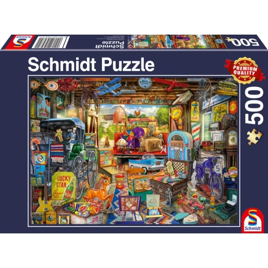 Garage Verkoop 500 Stukjes - Puzzel Garage Verkoop 500 Stukjes - Puzzel