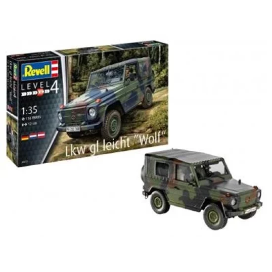 Lkw Gl Leicht Wolf Revell Modelbouwpakket Lkw Gl Leicht Wolf Revell Modelbouwpakket
