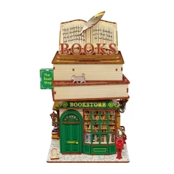 Tonecheer Diy 3D Houten Puzzel Desk Bin Time Bookstore Tq18715X14X24Cm