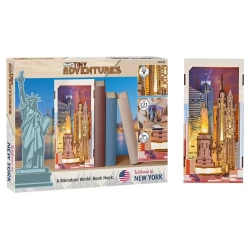 New York - Book Nook Handgemaakte Miniatuurwerelden Om Te Monteren New York - Book Nook Handgemaakte Miniatuurwerelden Om Te Monteren