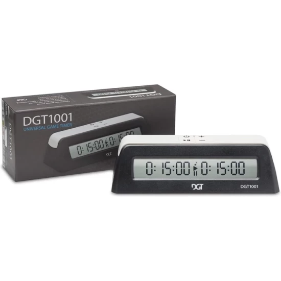 Dgt 1001 Black Schaakklok (Op Bestelling)