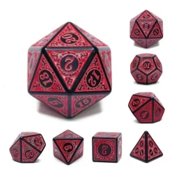 Magic Flame – Red Rpg Dice Set Magic Flame – Red Rpg Dice Set