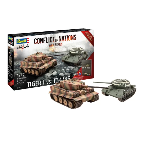 Cadeauset Conflict Of Nations Series Revell Modelbouwpakket Met Basisaccessoires Cadeauset Conflict Of Nations Series Revell Modelbouwpakket Met Basisaccessoires