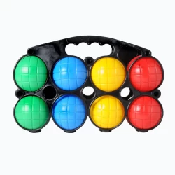 Jeu De Boules 8 Bals Kunststof In Houder Jeu De Boules 8 Bals Kunststof In Houder