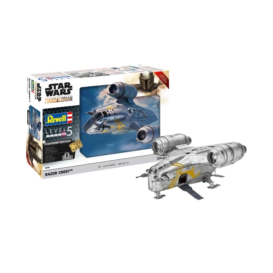 The Mandalorian: Razor Crest Platinum Edition Revell Modelbouwpakket