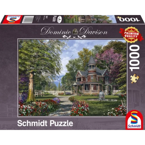 Herenhuis Met Toren 1000 Stukjes - Puzzel