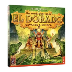 De Zoektocht Naar El Dorado: Gevaren & Muisca Uitbreiding - Bordspel De Zoektocht Naar El Dorado: Gevaren & Muisca Uitbreiding - Bordspel