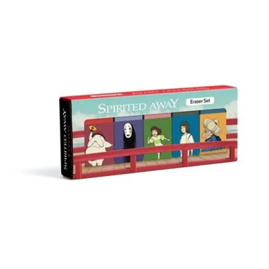 Studio Ghibli - Spirited Away Eraser Set Studio Ghibli - Spirited Away Eraser Set