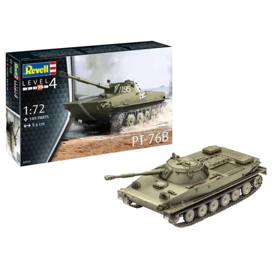 Pt-76B Revell Modelbouwpakket Pt-76B Revell Modelbouwpakket