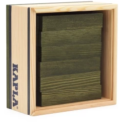 Kapla - 40 Squares - Colored Planksdark Green Kapla - 40 Squares - Colored Planksdark Green
