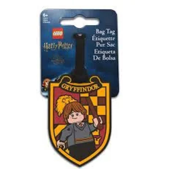 Lego Harry Potter Bag Tag - House Ronald Weasley