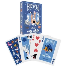 Bicycle - Carte De Jeu Standard 56 Pièce(S) Disney Cats & Dogs Bicycle - Carte De Jeu Standard 56 Pièce(S) Disney Cats & Dogs