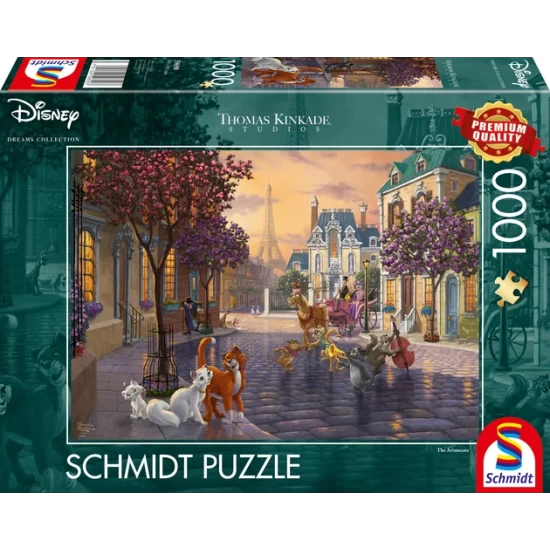 Disney The Aristocats 1000 Stukjes - Puzzel