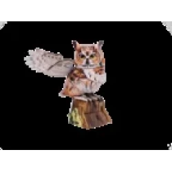Makebug 3D Modelbouw Great Horned Owl Mb-D-0059 11X19X14 Cm Makebug 3D Modelbouw Great Horned Owl Mb-D-0059 11X19X14 Cm